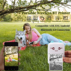 طابعة حرارية محمولة  Portable Mini Printer C9