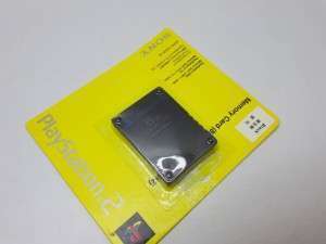 PS2 Memory Card Black بطاقة ذاكرة من سوني بسعة 8 MB