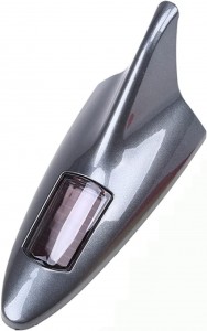 ضوء سيارة بشكل زعنفة القرش يعمل على الطاقة الشمسية