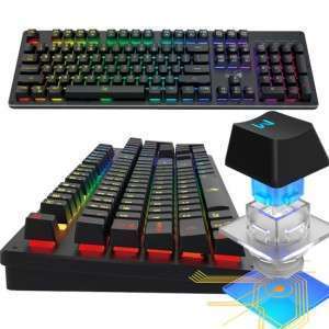 KEYBOARD GX GENIUS SCORPION K10 MECHANICAL FEEL KEY RGB BACKLIGHT
