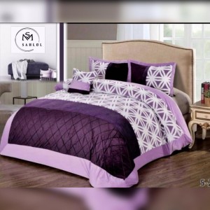 لحاف مخمل نافر