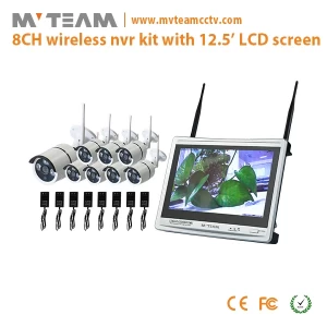 نظام مراقبة شبكي لاسلكي بـ 8 قنوات _  MVTEAM 8CH Wireless NVR Kit