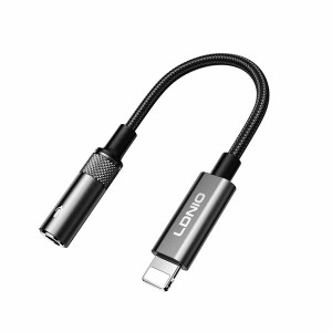 محول LDNIO LS-T90i من Lightning إلى 3.5 مم