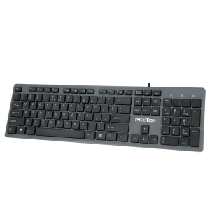 كيبورد K841 ultrathin Keyboard BK+Gray / US+ARA