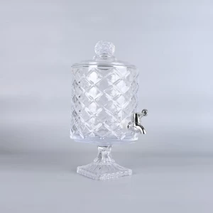 إبريق عصير زجاج بتصميم عصري