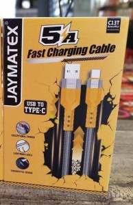 وصلة كبل تايب سي JAYMATEX MOBILE CABLE C13T