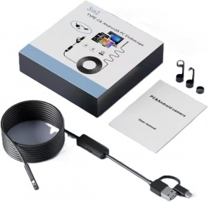 كاميرا منظار داخلي USB Endoscope Camera _ 3IN1