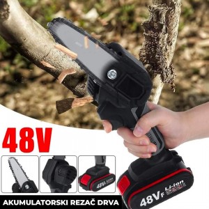 منشار كهربائي لاسلكي بمقاس 6 بوصات Chainsaw with 1 Battery