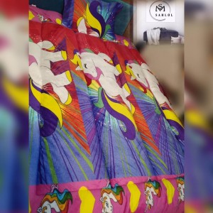 لحاف مخمل للأطفال شخصيات كرتونية